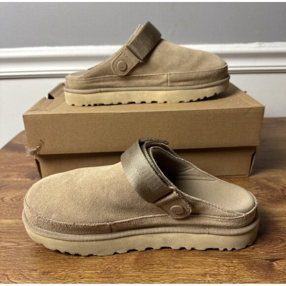 UGG Womens Goldenstar Clogs | Sand | 1138252-SAN | Size 8 | Used - Picture 2 of 11